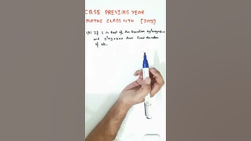 CBSE BOARD CLASS 10TH MATHS PREVIOUS YEAR PROBLEM #SHORTS