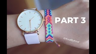 BRAID WITH ME | Aztec Friendship Bracelet Part3