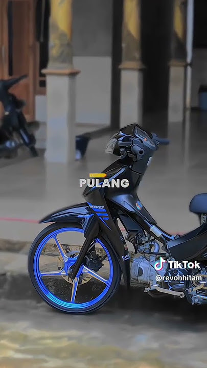 Revo Absolut Hitam Modifikasi standar Viral Tiktok