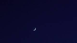 Moon and Venus