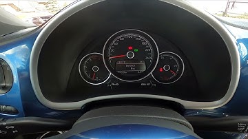 How to Find and Reset Average Speed Info Volkswagen Beetle ( 2011 – 2017 )
