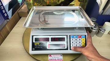 HƯỚNG DẪN HIỆU CHUẨN CÂN ĐIỆN TỬ UPA-Q CÂN VIỆT LONG
