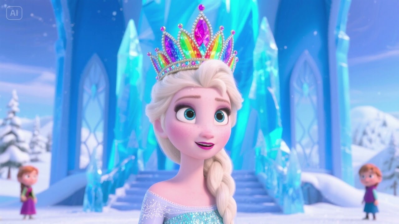 Frozen: The Spectrum Crown 2 | Elsa’s Magical Royal Quest! ❄️👑🌈✨