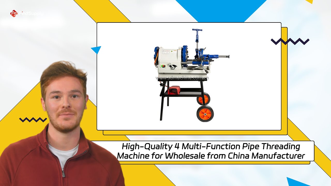 High-Quality 4 Multi-Function Pipe Threading Machine for Wholesale from ...