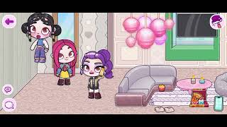 the huntrix go to the concert with mira and zoey after house l avatar world : Pazu