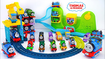 Percy & Thomas Water Track Toy 💧 Bath Train Set Sound 😱💥 | Thomas & Friends Toy Collection ASMR