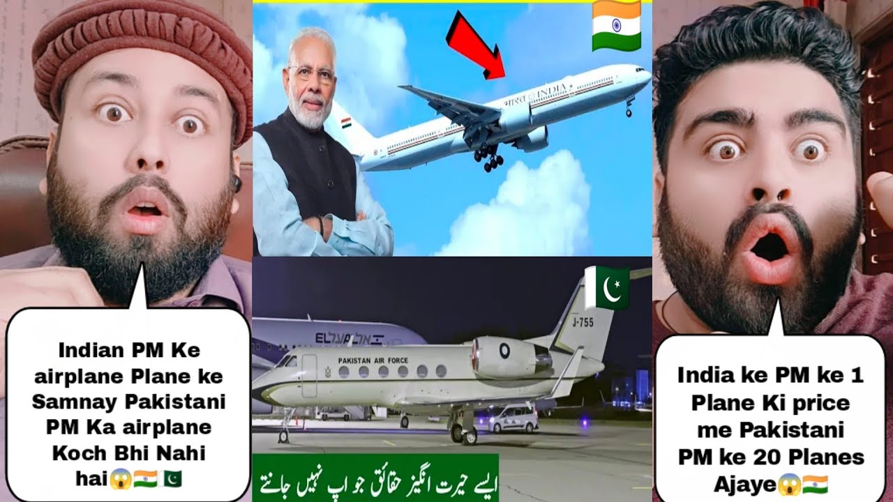 Indian PM Modi Airplane Features Vs Pakistani PM Shahbaz Airplane Features 