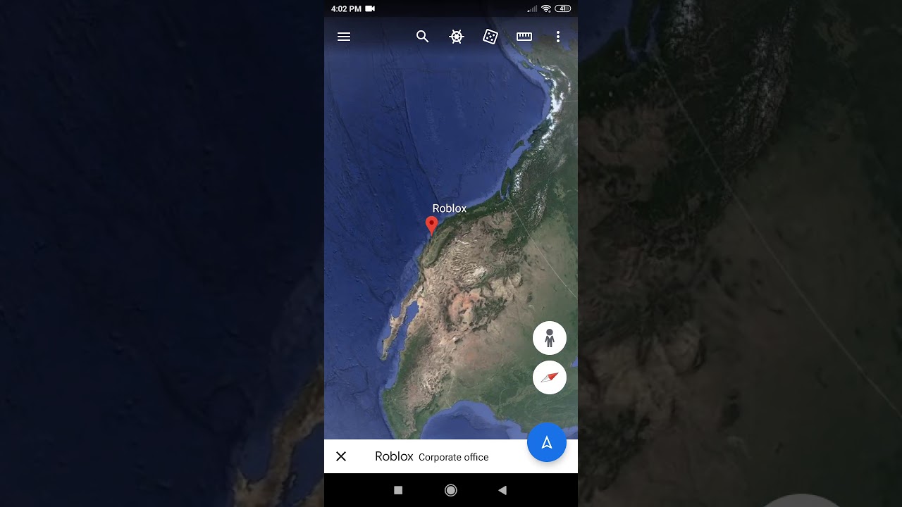 Roblox Google earth 