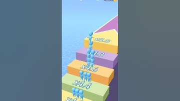 Noob Vs Pro Vs Hacker in Count Master - Level 38 #fyp #hacker
