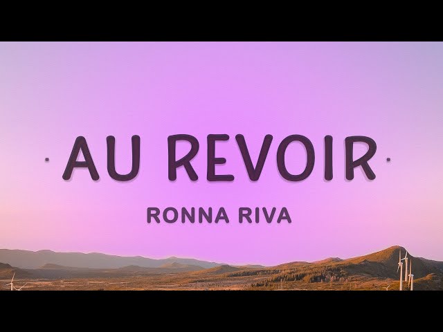 Ronna Riva - Au Revoir