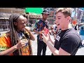 Letting NYC Strangers Try 2X SPICY FIRE NOODLES 🔥🔥🔥