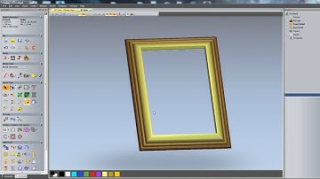 How to make a frame for a photo in ArtCam