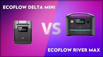 EcoFlow Delta Mini vs EcoFlow River Max Technical Comparison