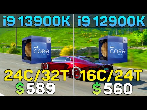 i9 13900K vs i9 12900K - 8 Games Test | RTX 4090