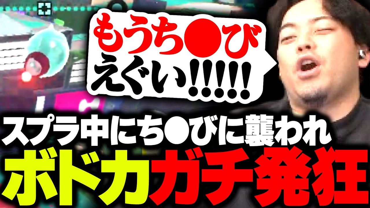 【絶叫】スプラ中に謎の