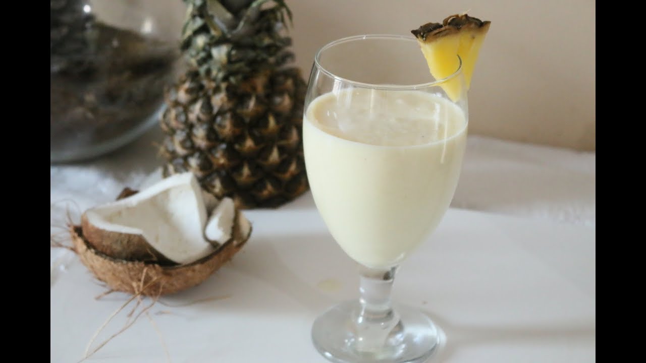 مشروب البيناكولادا الرااااااائع واللذيذ جدا pinacolada juice