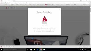 Setup your 15 Day Free Trial of Backblaze