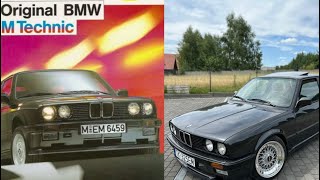 : RESTORATION BMW E30 325i M TECHNIC 1 FACTORY