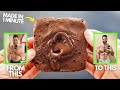 1 MINUTE GIANT Protein Brownie I Eat To Stay Lean