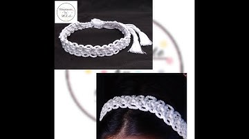 Macrame headband design 2 tutorial