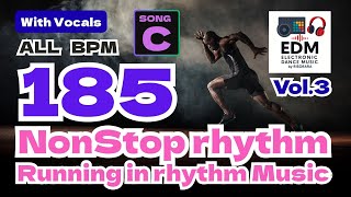 185 BPM 185: Keep the rhythm, switch tracks.,#BPMMusic,#RunningMusic,#JoggingMusic,#BPMPlaylist