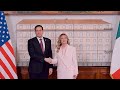 Рубио и Мелони обсудили отношения США и Италии