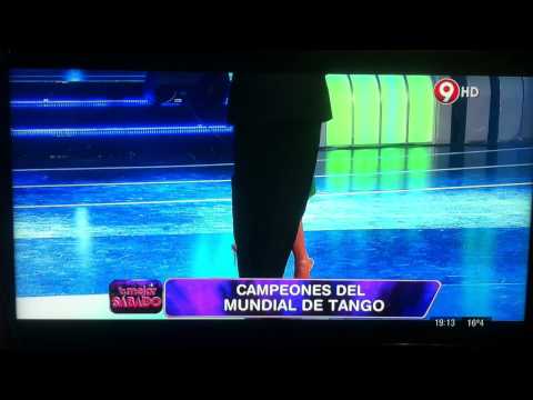 Melisa Sacchi - Cristian Palomo (exhibición Campeones de tango  de la ciudad de Buenos Aires 2015