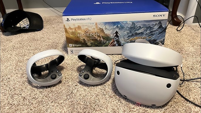 Pack VR  Gafas PlayStation VR2, OLED 4K + Mandos VR2 Sense + Auriculares  estéreo + Voucher Juego PS5 Horizon: Call of the Mountain (código descarga)