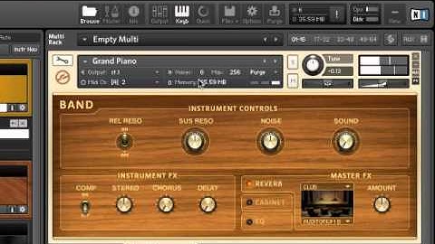 Kontakt Mastery #4 - Performance View and the Instrument Header