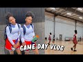 GAME DAY VLOG + GRWM ( game footage included )