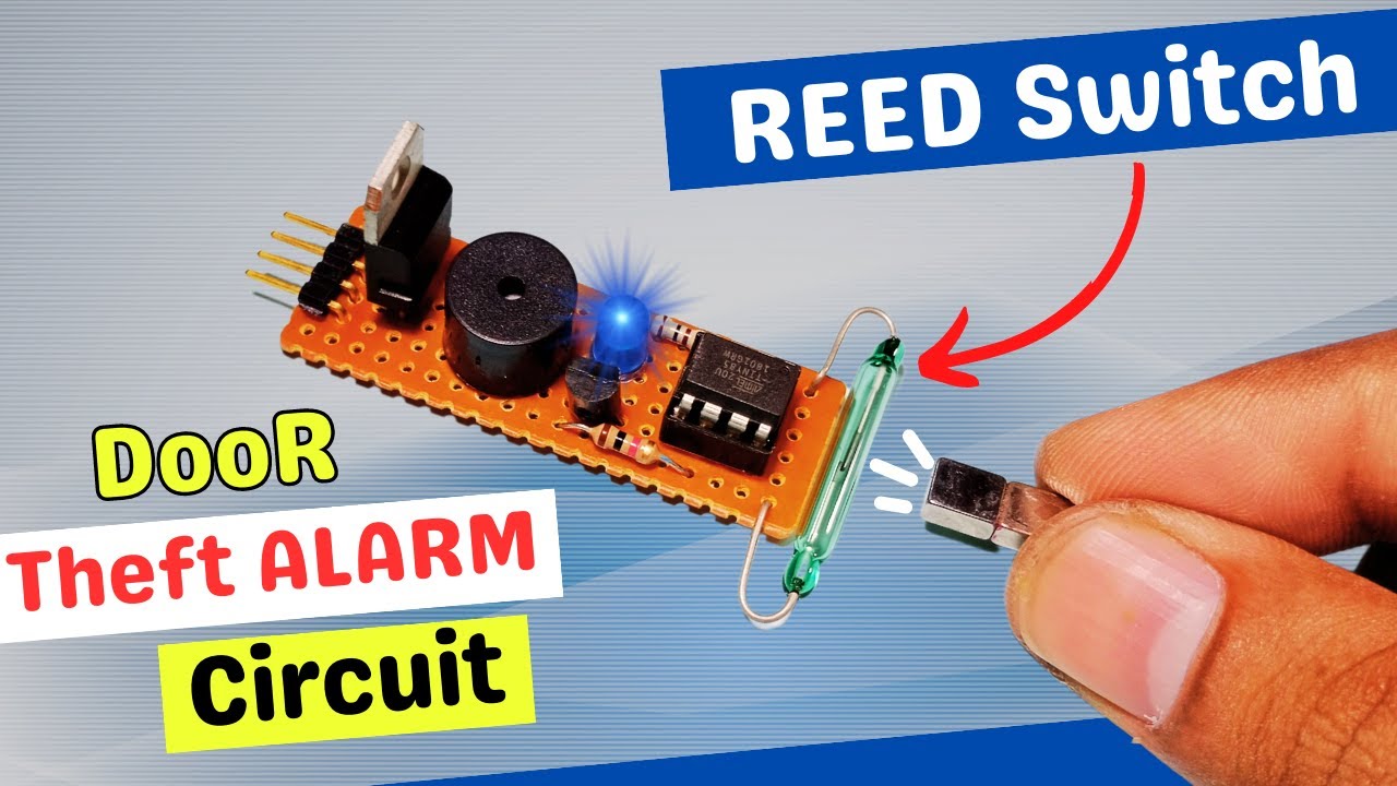Very Useful Security System for every home Circuit Diagram
