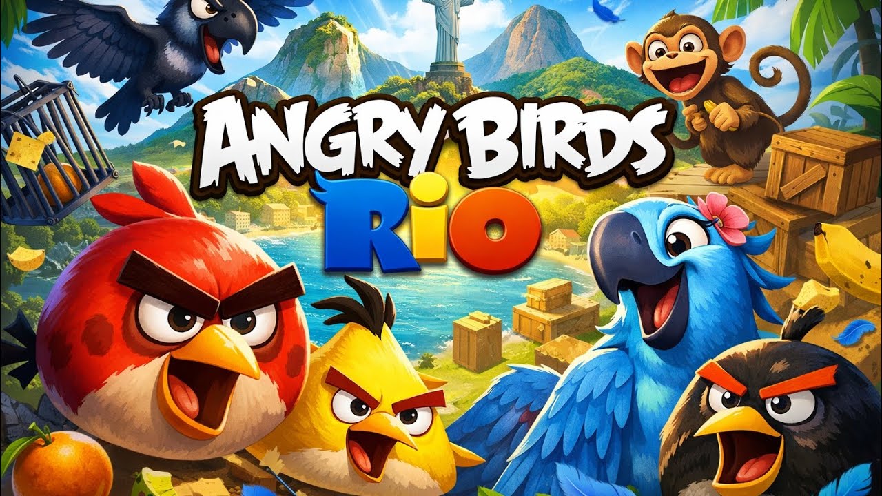 Angry Birds Rio QA Cheats Gameplay Part 2 - YouTube