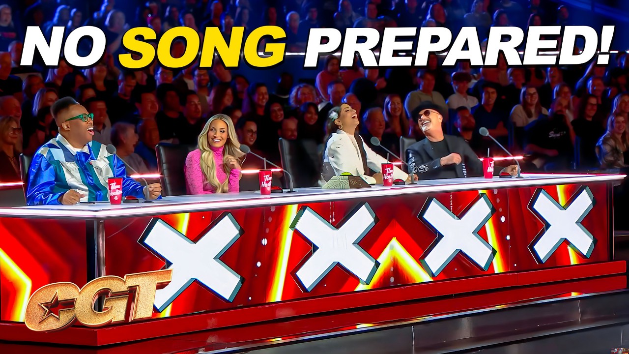 They Had Nothing Prepared... Until the Judges Picked Their Songs!