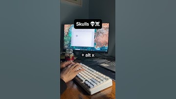 Type Skulls with Unicode! Keyboard Shortcut Tutorial #keyboard #productivity