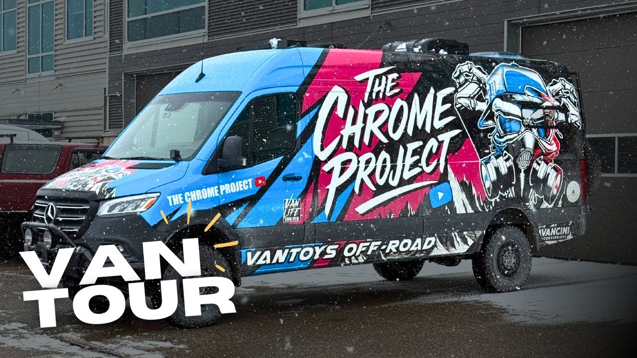 ULTIMATE Sprinter Van Tour — DJ Booth, Heated Floors & the Wildest Build We’ve Ever Done