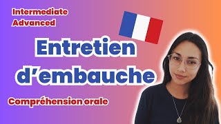 Un entretien d'embauche | A French Job Interview | Learn To French