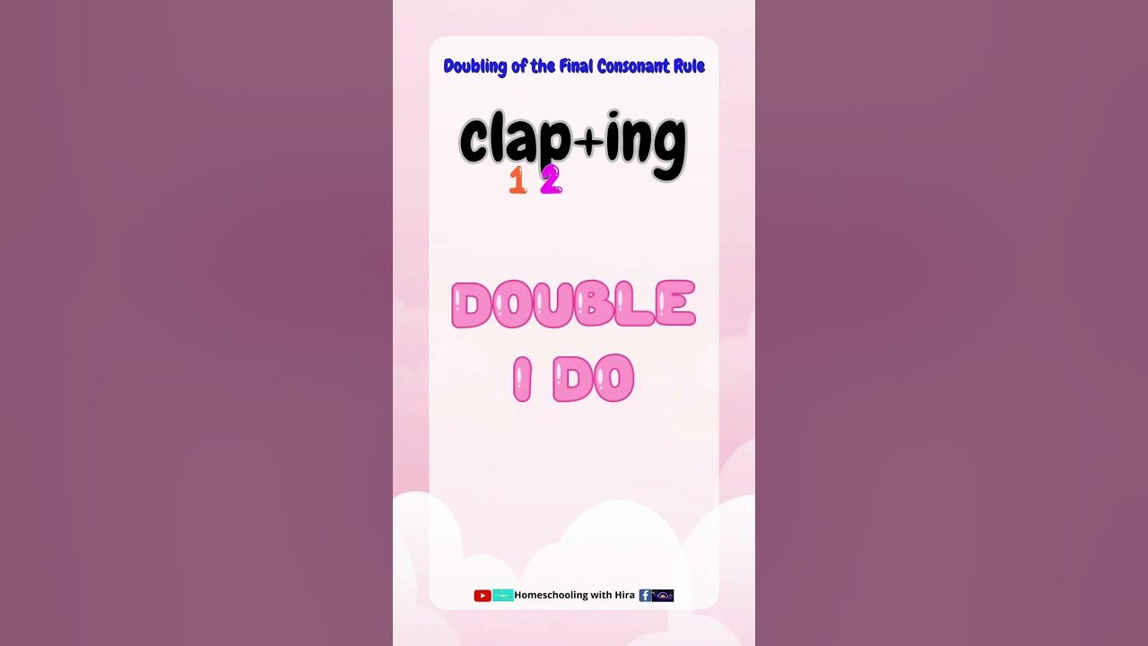 Doubling Of The Final Consonant Rule spellingrules doubling-of-the-final-consonant-rule-spellingrules
