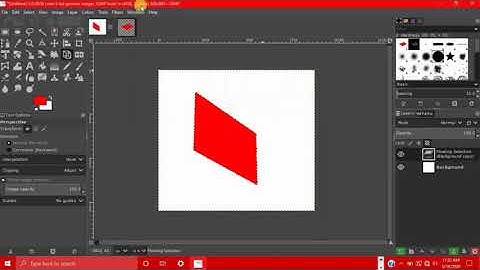 GIMP - Transform Tools