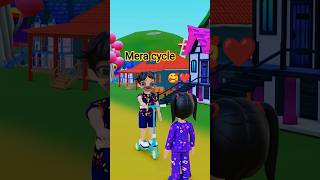 mummy Atika ka naya cycle Diya 🥰 #shorts #trending #cartoon #funny #sp1mshorts