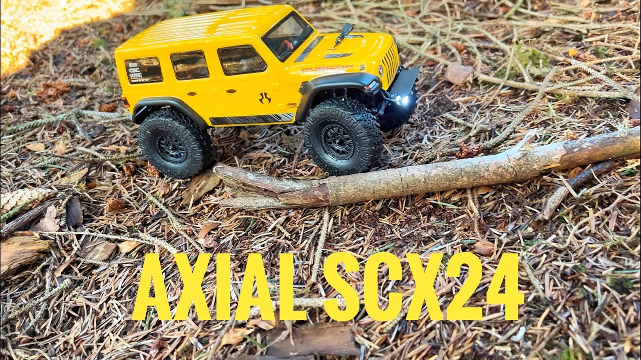 Rc Crawling In The Forest With The Axial SCX24 Jeep - Awesome Little Crawler - 4K Video