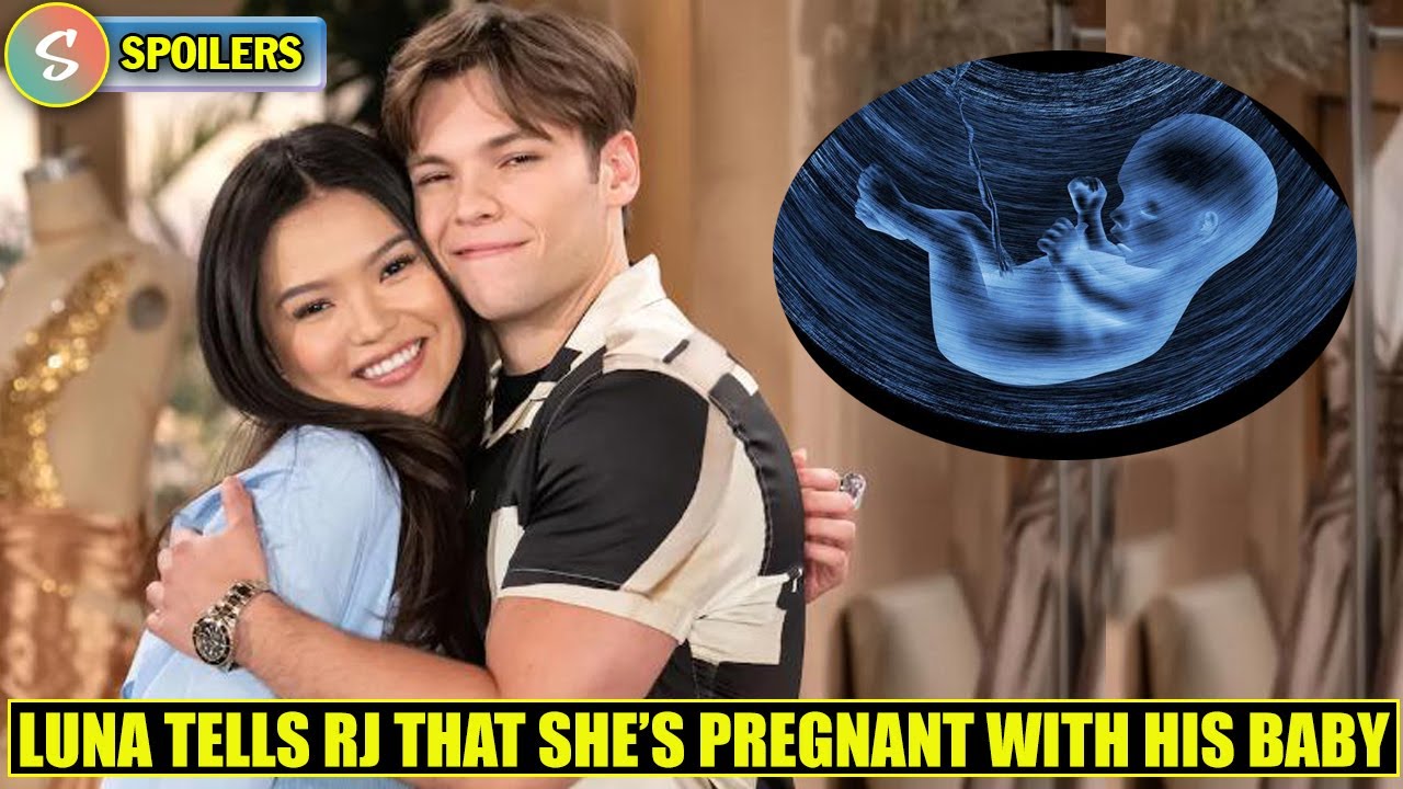 RJ is very happy when Luna tells him that she's pregnant with his child ...
