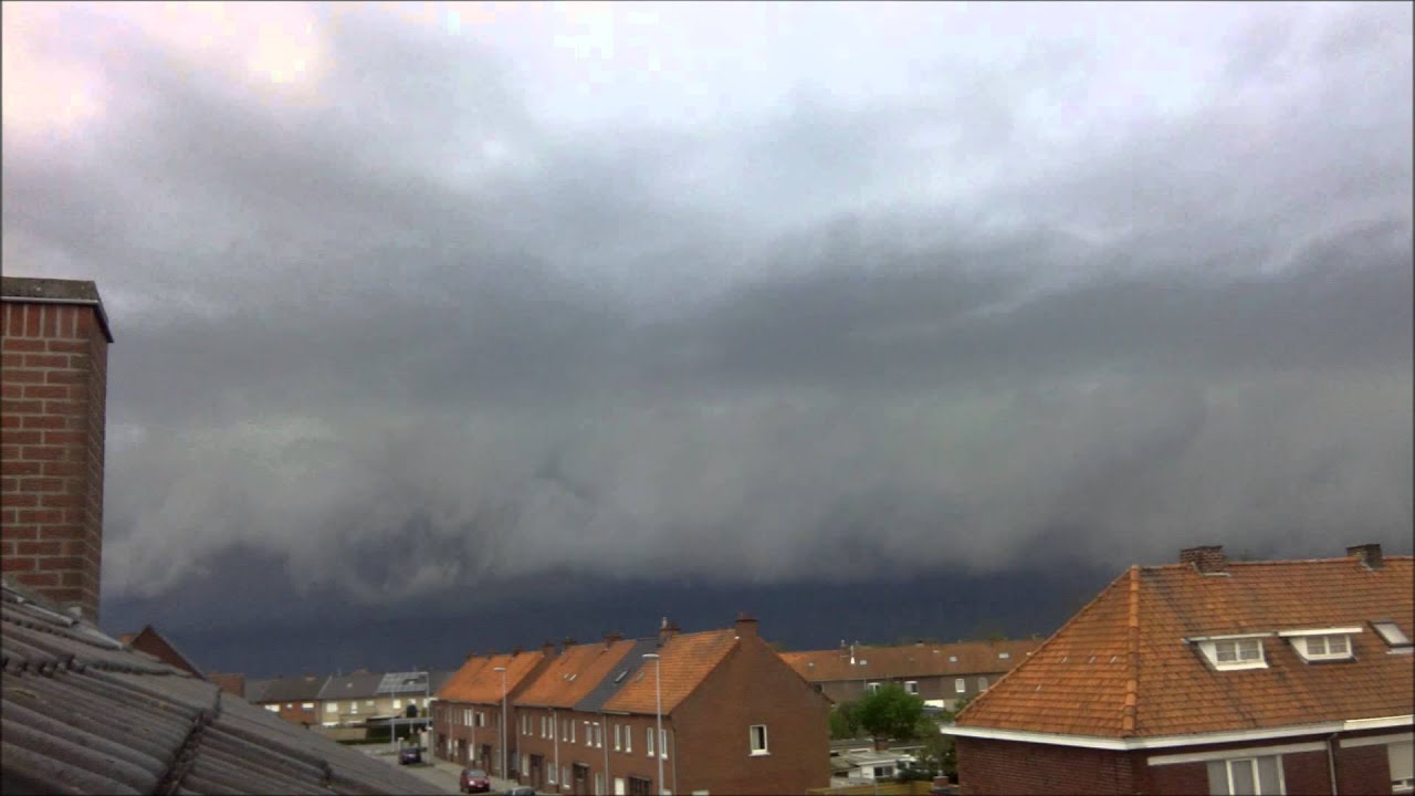 thunderstorm 07-04-2014 Belgium - YouTube
