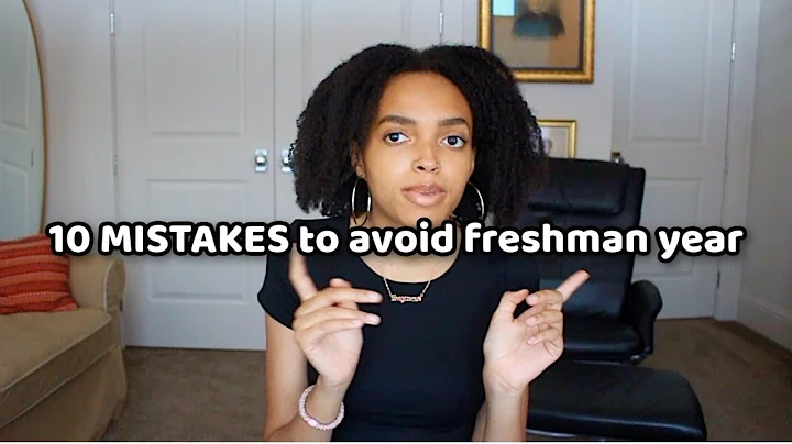 top 10 college freshman MISTAKES | avoid these mistakes your freshman year of college