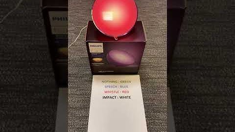 Acoustics A.I. + Philips Hue + IFTTT + Webhook