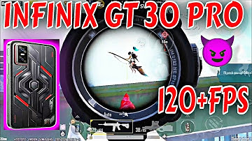 INFINIX GT 30 PRO 120 FPS PUBG TEST | PUBG 4.0 UPDATE | 🥵🔥