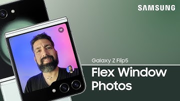 Take pictures or videos without opening your Galaxy Z 5 Flip | Samsung US