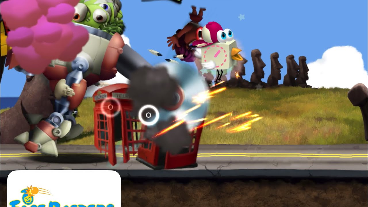 Zombie tsunami destruction + 20 cabine téléphonique et de 4 poubelles 