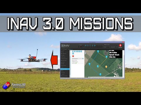 How to setup and fly INAV 3.0 Missions (including POI!)