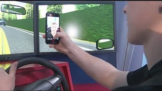 Students shown danger of selfies behind the wheel