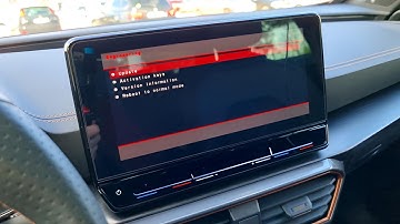 How to enter Service Mode - Cupra Formentor, Seat Leon, Cupra Leon
